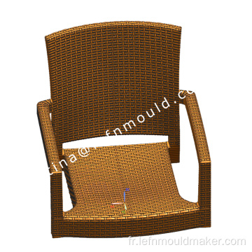 Moule de chaise en plastique de coureur chaud